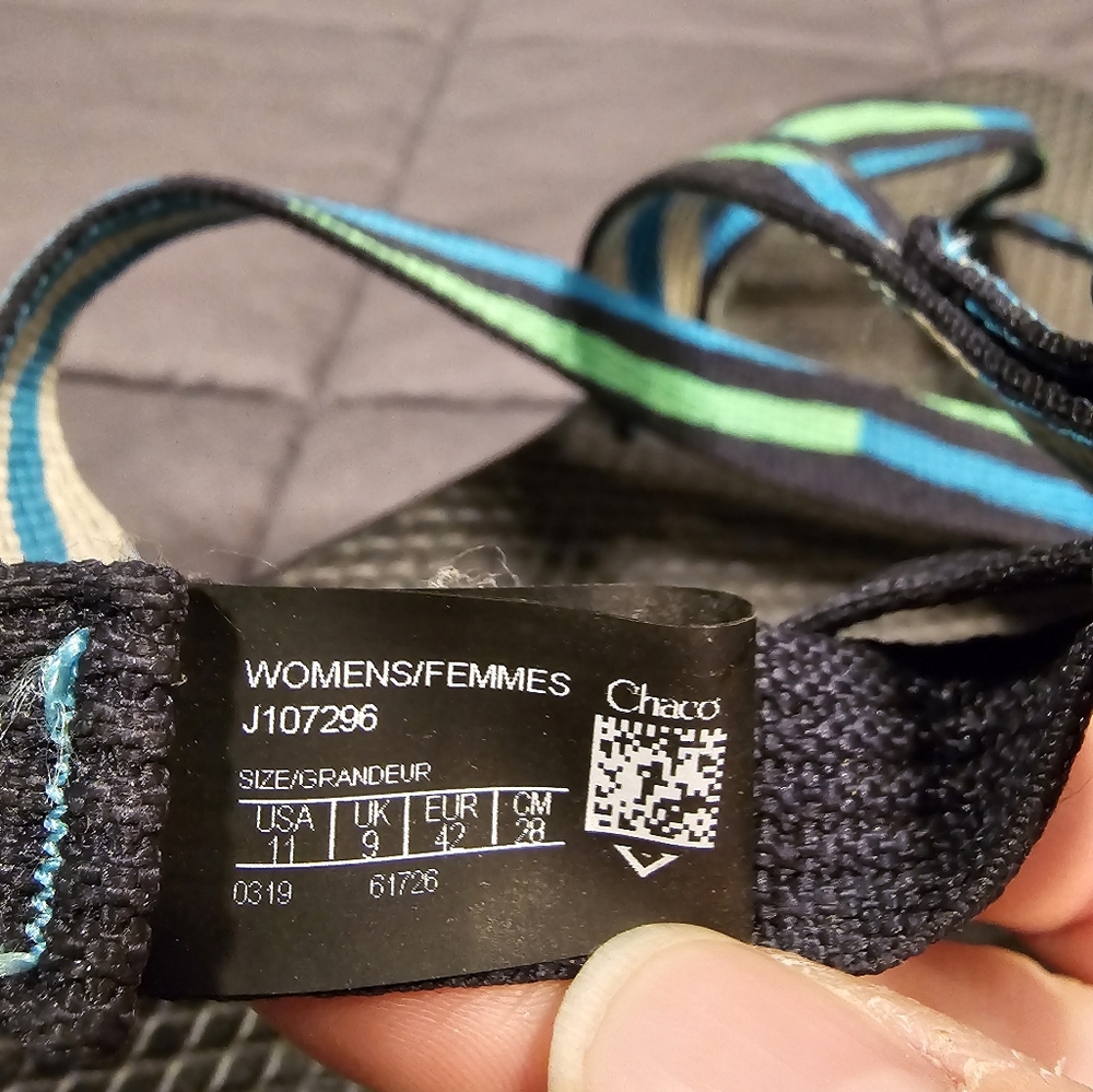 Chaco Tegu Size 11 Women's Sandal - Picture 7 of 7